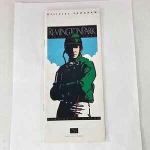 Remington Park April 20 1989 Centennial Season Official Program